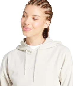 ADIDASw small logo ft hoodie