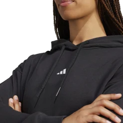 ADIDASw small logo ft hoodie