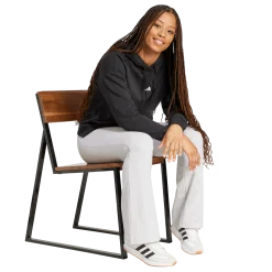 ADIDASw small logo ft hoodie