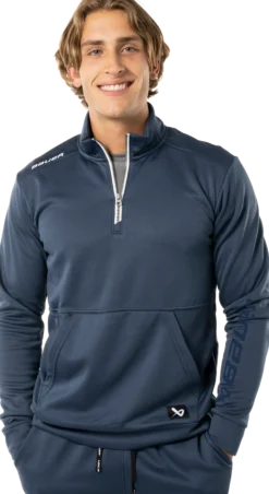 BAUERbauer team fleece 1/2 zip - navy - barn