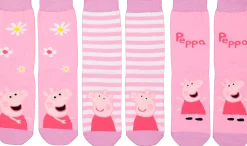 HASBROpeppa pig 3p socks jr