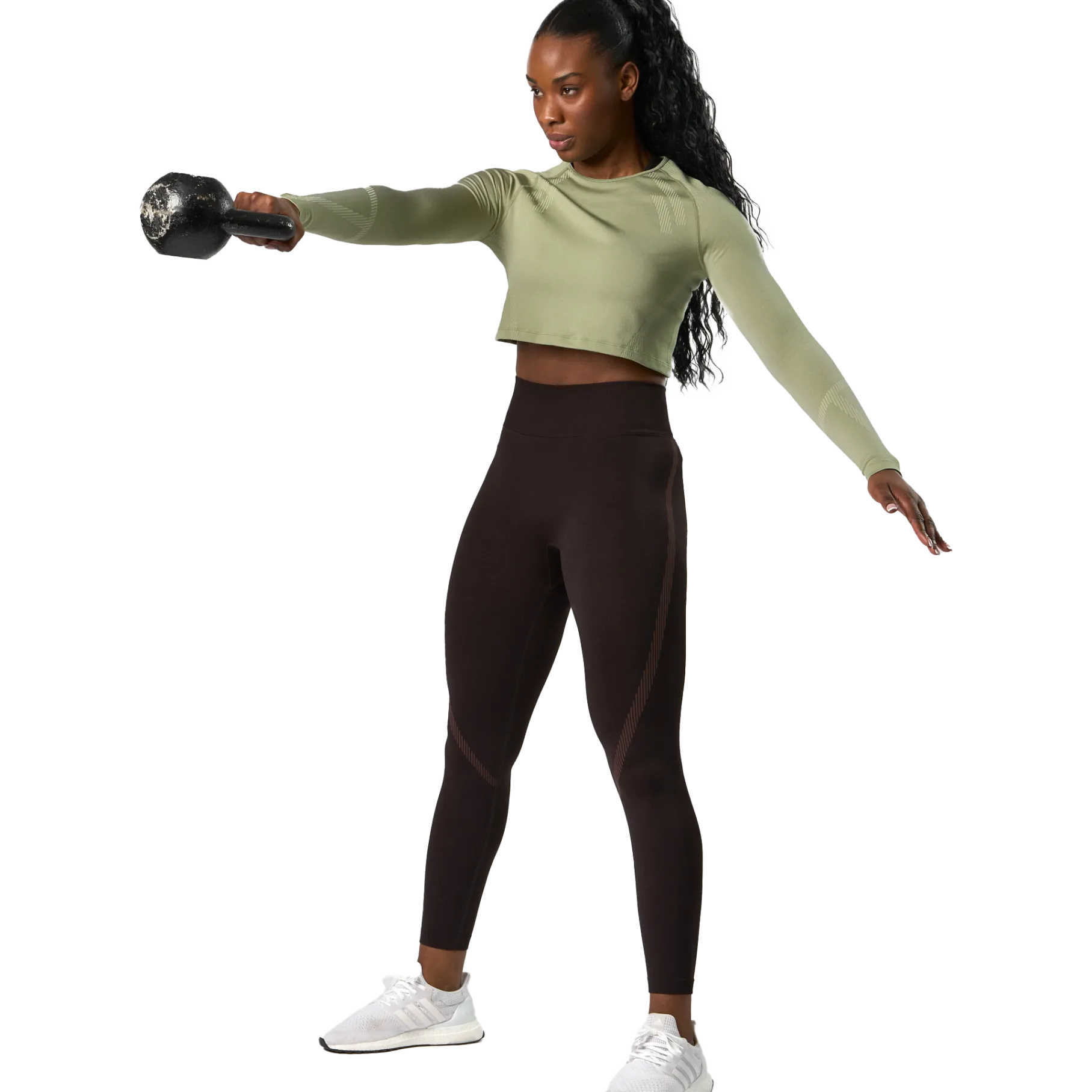 ICANIWILLimpact seamless ls crop top