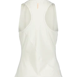 ICANIWILLtraining pique tank top white/coral