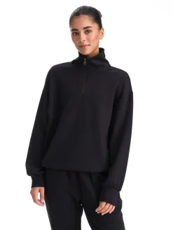 LE DON DE VIElounge half zip w