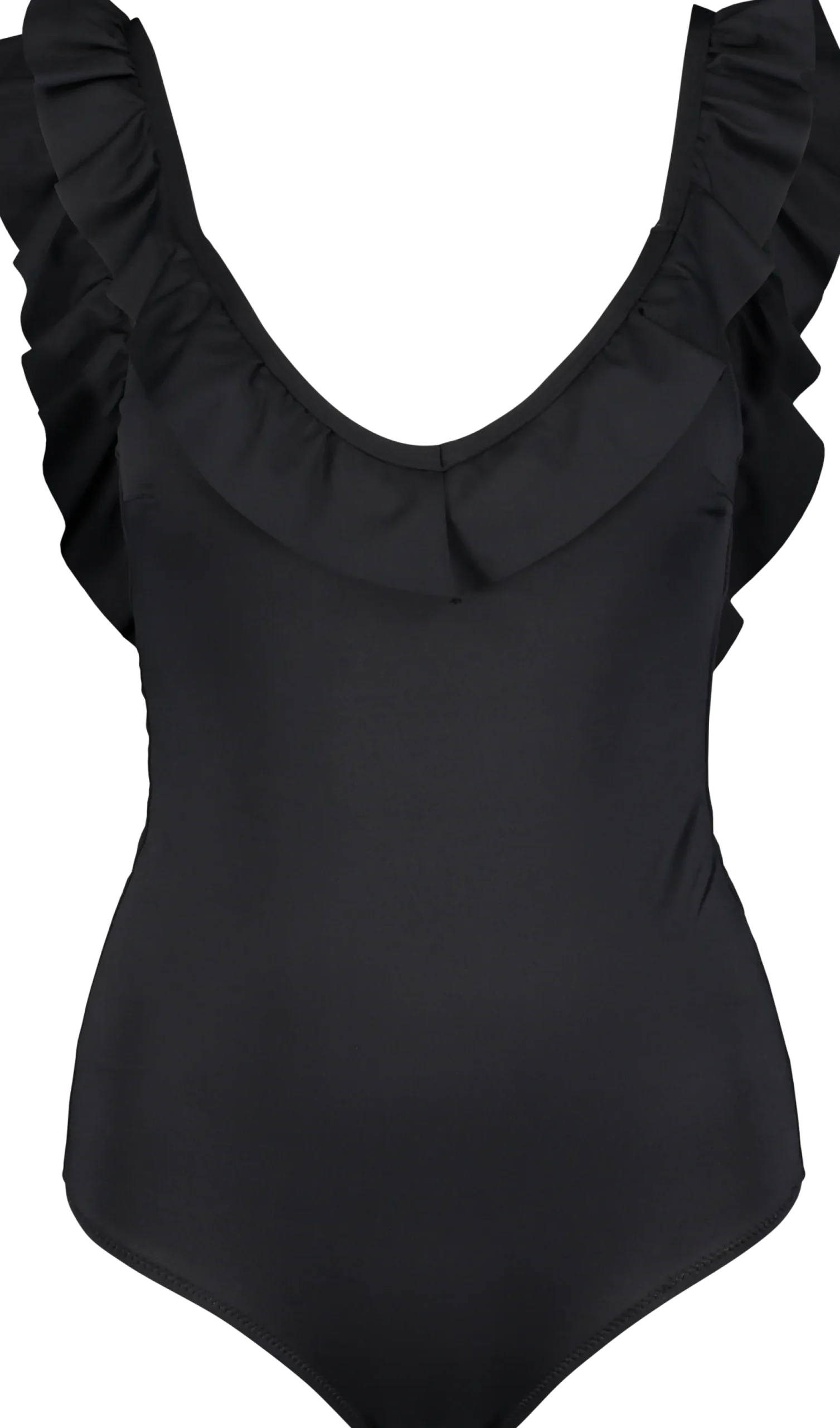 MARINE CLASSICfrill swimsuit w
