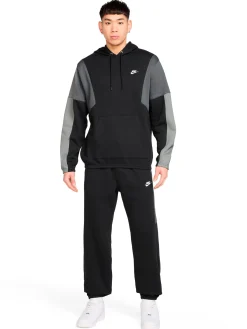 NIKEm nk club fleece hded track gx