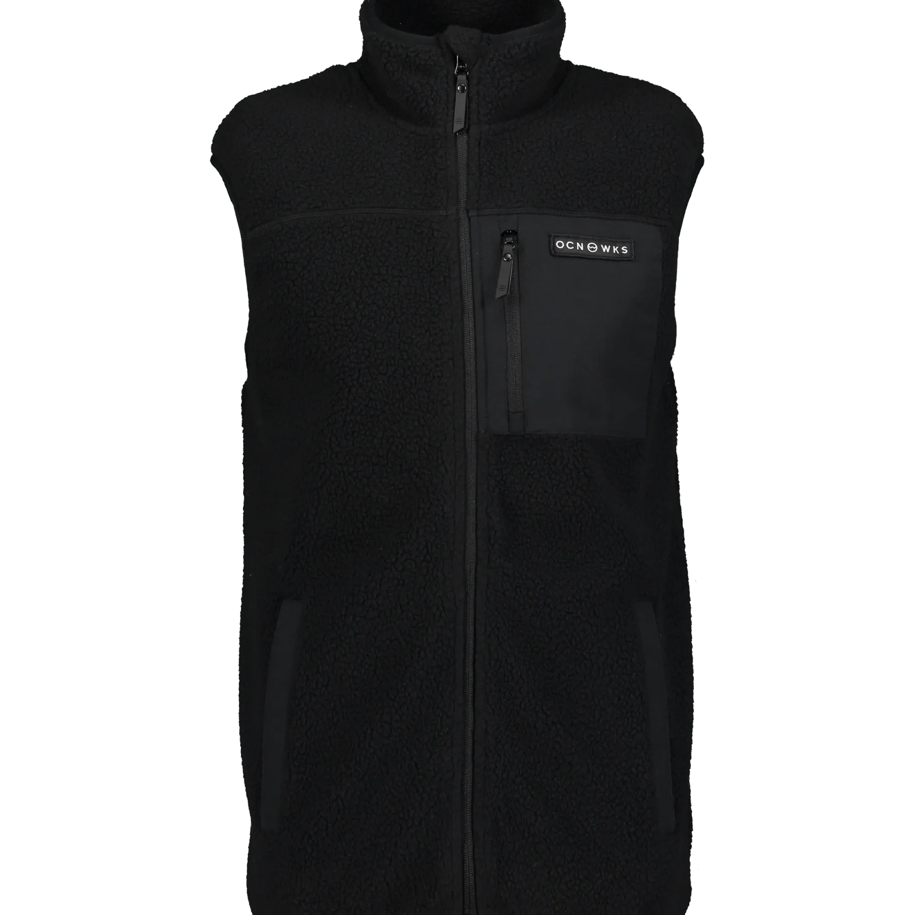 OCEAN WORKSpile zip vest m