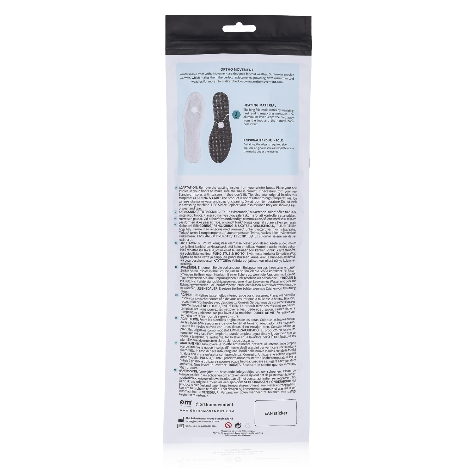 ORTHO MOVEMENTwinter insole sr