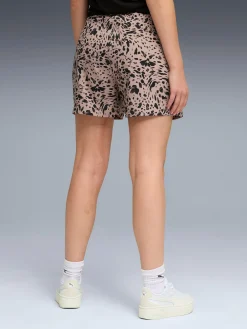PUMAess graphic animal high-rise aop woven shorts 4