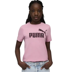 PUMAess graphic animal tee jr