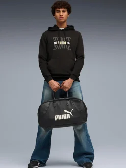 PUMAess logo lab holiday hoodie m