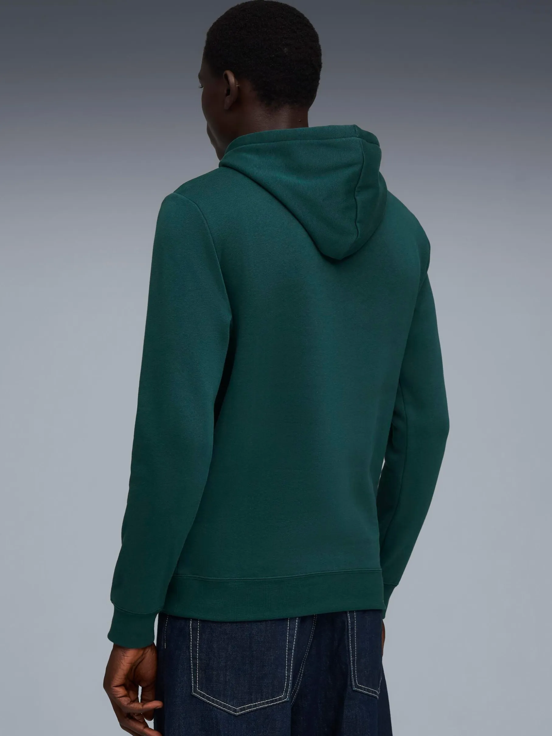 PUMAess logo lab holiday hoodie m