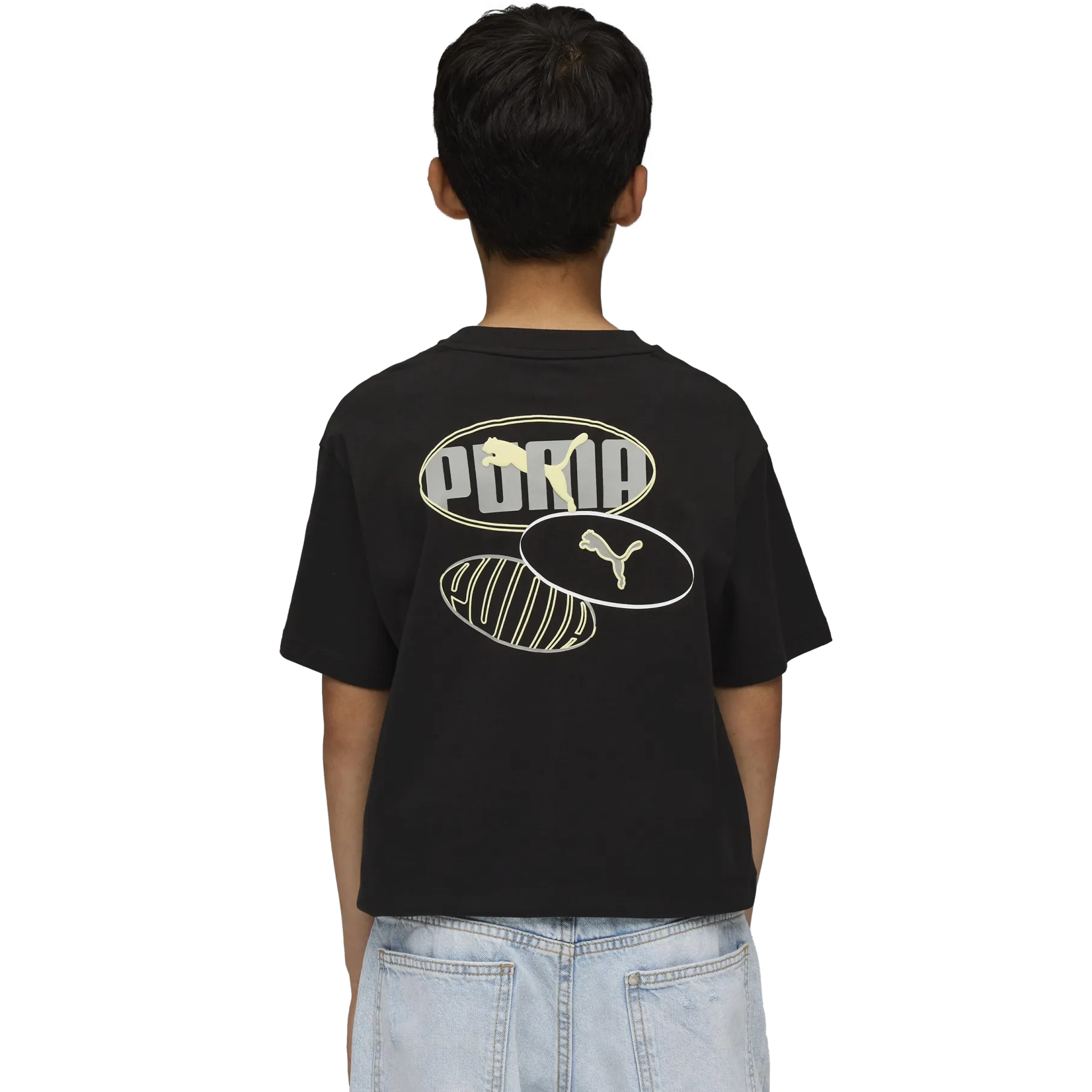 PUMAess logo lab relax tee jr