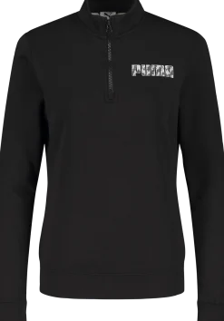 PUMAsmall logo half-zip w