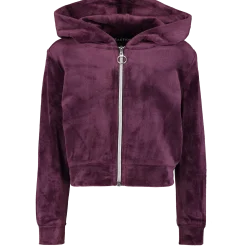 REACTIONvelour full zip jr