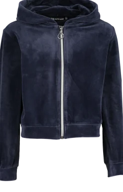 REACTIONvelour full zip jr