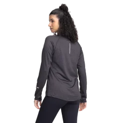 RONHILLrun half zip, långärmad träningströja, dam