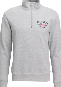 ST VINCENT POLO CLUBbrian 1/2 zip sweat