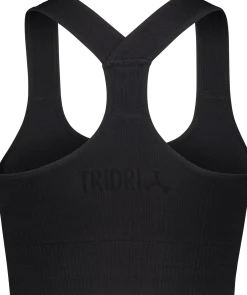 TRIDRIribbed seamless bra w