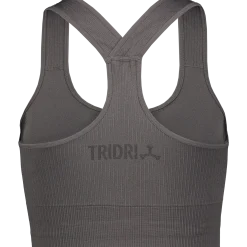 TRIDRIribbed seamless bra w