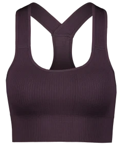 TRIDRIribbed seamless bra w