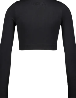 TRIDRIribbed seamless cr ls w