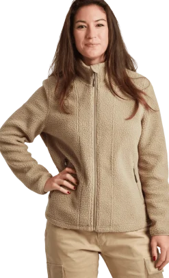 TUXERcamilla pile jacket w